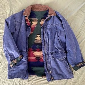 Vintage northwest blue denim jacket